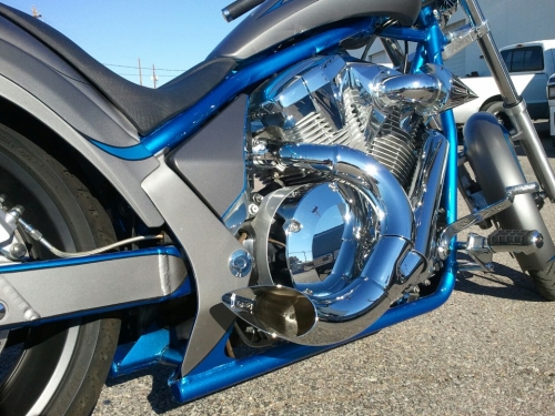 BikeMaster Rear Brake Rotor for Honda VT1300CX Fury 2010-2012 Non-ABS. 